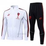Chandal de Chaqueta del AC Milan Nino 2025-2026 Blanco