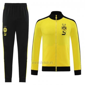 Chandal de Chaqueta del Borussia Dortmund 2023-2024 Amarillo