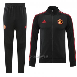 Chandal de Chaqueta del Manchester United 2022-2023 Negro