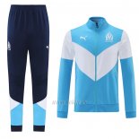 Chandal de Chaqueta del Olympique Marsella 2021-2022 Azul