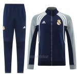 Chandal de Chaqueta del Real Madrid 2025-2026 Negro Gris