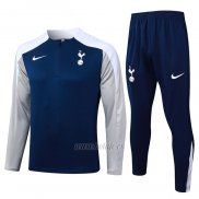 Chandal de Sudadera del Tottenham Hotspur 2025-2026 Azul Gris