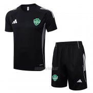 Chandal del Al-Ahli Saudi Manga Corta 2025-2026 Negro - Pantalon Corto