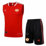 Chandal del Manchester United Sin Mangas 2025-2026 Rojo