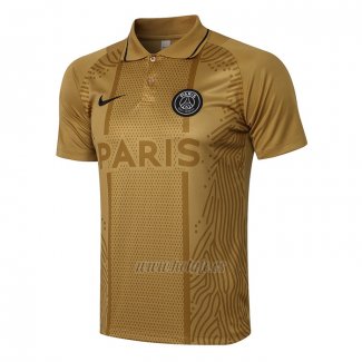 Polo Paris Saint-Germain 2021-2022 Oro