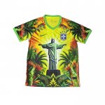 Tailandia Camiseta Brasil Jesus 2025-2026 Amarillo Verde