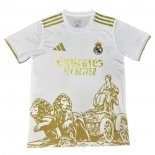 Tailandia Camiseta Real Madrid Special 2024-2025 Blanco Amarillo