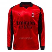 Camiseta AC Milan Cuarto Manga Larga 2025-2026