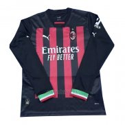 Camiseta AC Milan Primera Manga Larga 2022-2023