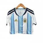 Camiseta Argentina Primera Mujer Corta 2026