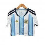 Camiseta Argentina Primera Mujer Corta 2026