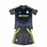 Camiseta Aston Villa Portero Nino 2025-2026 Negro