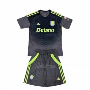 Camiseta Aston Villa Portero Nino 2025-2026 Negro