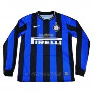 Camiseta Inter Milan Primera Manga Larga Retro 2009-2010