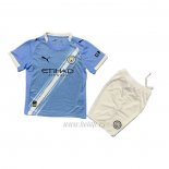 Camiseta Manchester City Primera Nino 2025-2026