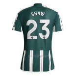 Camiseta Manchester United Jugador Shaw Segunda 2023-2024