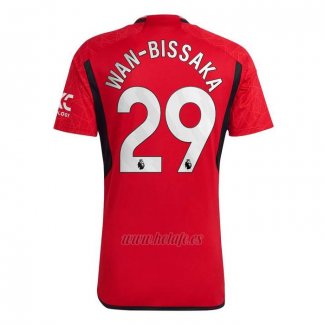 Camiseta Manchester United Jugador Wan-Bissaka Primera 2023-2024