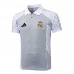 Camiseta Polo del Real Madrid 2025-2026 Gris