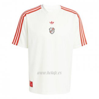Camiseta Pre Partido del River Plate 2025-2026 Blanco