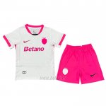 Camiseta Sporting Special Nino 2025-2026 Blanco Rosa
