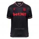 Camiseta Stoke City Segunda 2022-2023 Negro