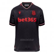 Camiseta Stoke City Segunda 2022-2023 Negro