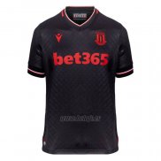 Camiseta Stoke City Segunda 2022-2023 Negro