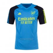 Camiseta de Entrenamiento Arsenal 2023-2024 Azul