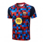 Camiseta de Entrenamiento Barcelona 2026-2027 Azul Rojo