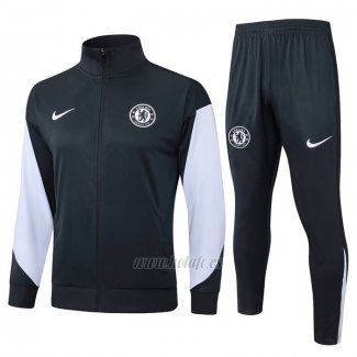 Chandal de Chaqueta del Chelsea Nino 2025-2026 Gris