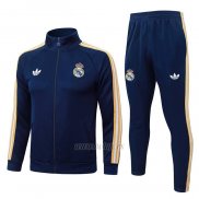Chandal de Chaqueta del Real Madrid Nino 2026-2027 Azul