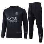 Chandal de Sudadera del Paris Saint-Germain 2025-2026 Negro