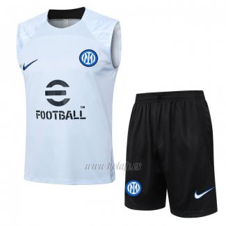 Chandal del Inter Milan Sin Mangas 2024-2025 Azul