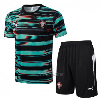 Chandal del Portugal Manga Corta 2025-2026 Verde - Pantalon Corto