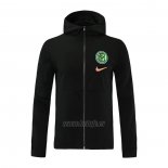 Chaqueta con Capucha del Inter Milan 2021 Negro