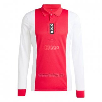 Camiseta Ajax Anniversary Manga Larga 2024-2025