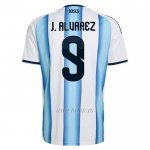 Camiseta Argentina Jugador Julian Alvarez Primera 2026
