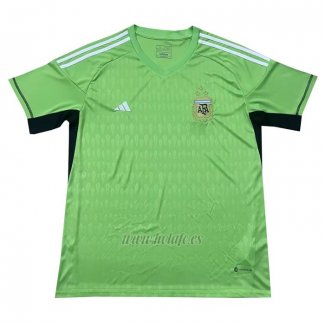 Camiseta Argentina Portero 2022 Verde