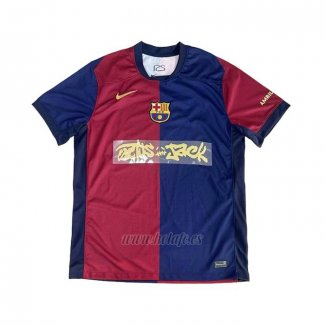 Camiseta Barcelona Primera 2024-2025 Rojo Azul