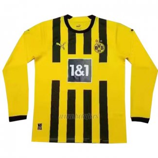 Camiseta Borussia Dortmund Primera Manga Larga 2022-2023