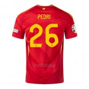 Camiseta Espana Jugador Pedri Primera 2024