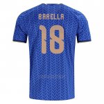 Camiseta Italia Jugador Nicolo Barella Primera 2026