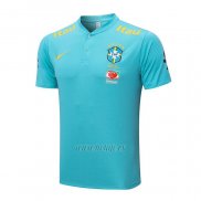 Camiseta Polo del Brasil 2022-2023 Azul