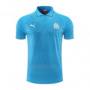 Camiseta Polo del Olympique Marsella 2022-2023 Azul