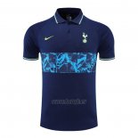 Camiseta Polo del Tottenham Hotspur 2022-2023 Azul Oscuro