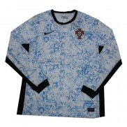 Camiseta Portugal Segunda Manga Larga 2024