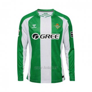 Camiseta Real Betis Primera Manga Larga 2025-2026