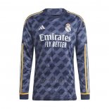 Camiseta Real Madrid Segunda Manga Larga 2023-2024