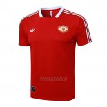 Camiseta de Entrenamiento Manchester United 2025-2026 Rojo