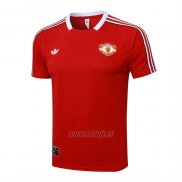 Camiseta de Entrenamiento Manchester United 2025-2026 Rojo